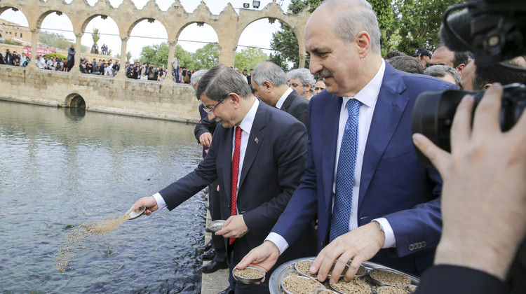 Davutoğlu ve Kurtulmuş, Şanlıurfa'da