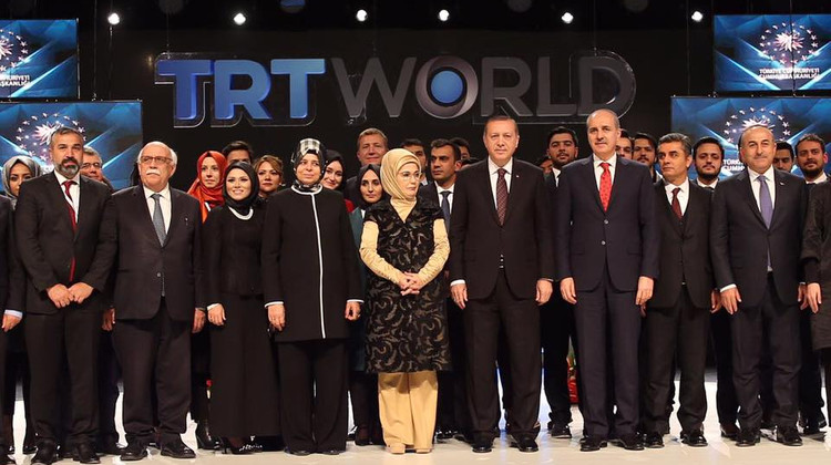 "TRTWORLD uluslararası haberciliğin yeni yüzü"