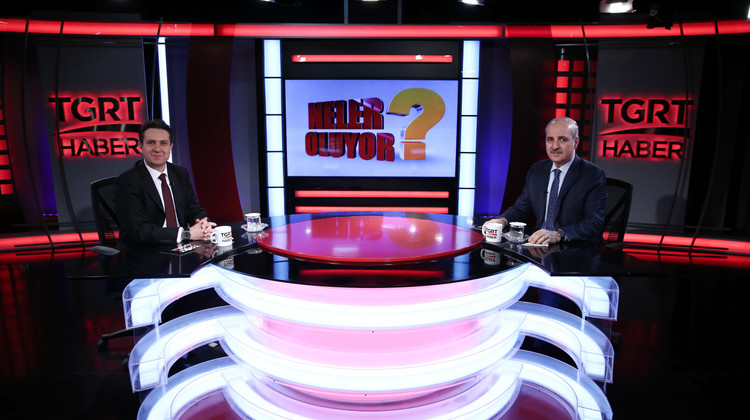Kurtulmuş, TGRT Haber'de gündemi değerlendirdi