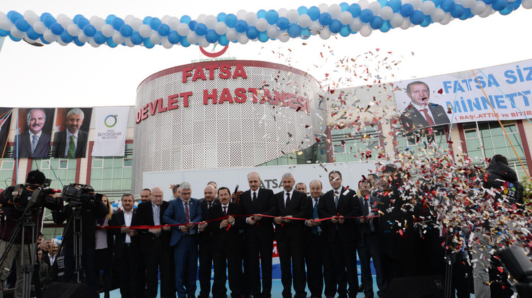 300 yataklı Fatsa Devlet Hastanesinin açılış töreni