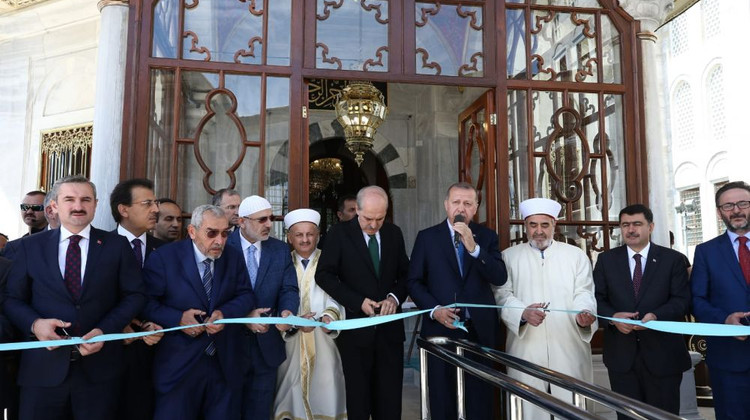 Yeni Restore Edilen Fatih Sultan Mehmet Han’ın Türbesi Açılışı
