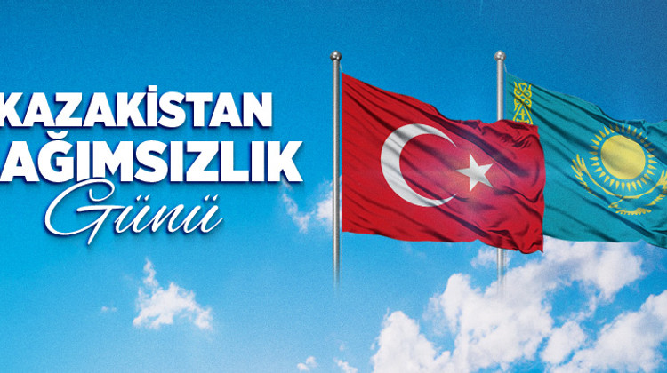 TBMM BAŞKANI KURTULMUŞ, KAZAKİSTAN'IN BAĞIMZSILIK GÜNÜ’NÜ KUTLADI