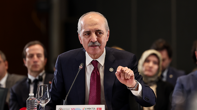 TBMM BAŞKANI KURTULMUŞ, MIKTA 10. PARLAMENTO BAŞKANLARI TOPLANTISI'NIN 2’İNCİ OTURUMUNDA KONUŞTU