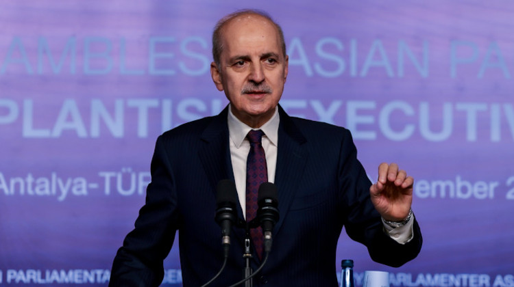 TBMM BAŞKANI KURTULMUŞ, APA İCRA KONSEYİ TOPLANTISI’NDA KONUŞTU