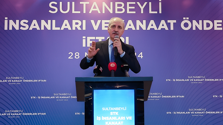 TBMM BAŞKANI KURTULMUŞ, SULTANBEYLİ’DE SİVİL TOPLUM KURULUŞLARIYLA İFTARDA BİR ARAYA GELDİ