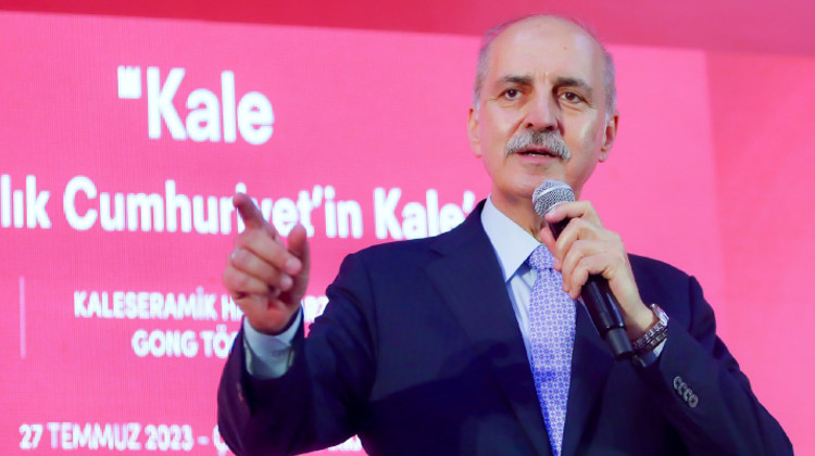 TBMM BAŞKANI KURTULMUŞ, ÇANAKKALE'DE KALE FABRİKASI 66. SERAMİK BAYRAMI TÖRENİ’NE KATILDI