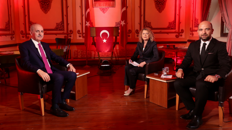 TBMM BAŞKANI KURTULMUŞ, CANLI YAYINDA SORULARI YANITLADI