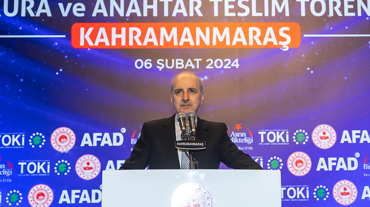 TBMM BAŞKANI KURTULMUŞ: ASRIN DAYANIŞMASINI ORTAYA KOYARAK HEP BERABER MİLLETÇE YARALARIMIZI EN KISA ZAMANDA SARMAYA GAYRET SARF ETTİK