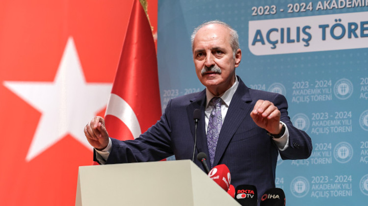 TBMM BAŞKANI KURTULMUŞ, KOCAELİ ÜNİVERSİTESİ 2023-2024 AKADEMİK YILI AÇILIŞ TÖRENİ PROGRAMI'NDA KONUŞTU