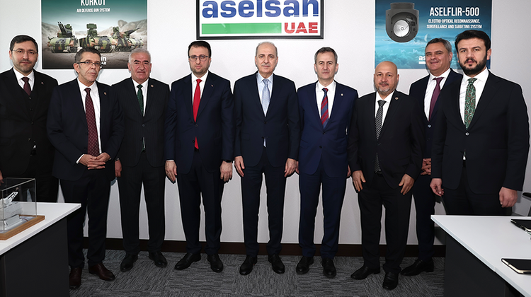 TBMM BAŞKANI KURTULMUŞ, ASELSAN BAE OFİSİ’NİN AÇILIŞINI YAPTI