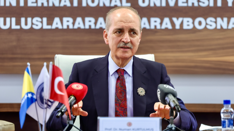 TBMM BAŞKANI KURTULMUŞ, İKİNCİ BALKANLAR TÜRK ÜNİVERSİTELERİ ÇALIŞTAYI'NA KATILDI