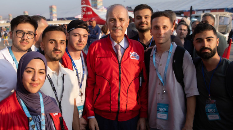TBMM BAŞKANI KURTULMUŞ, TEKNOFEST’TE