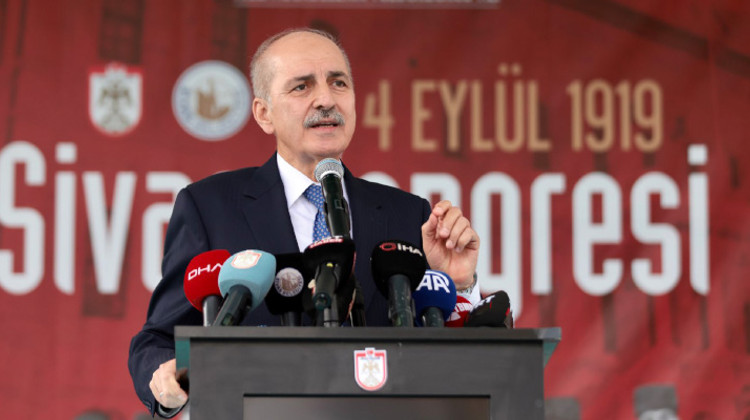 TBMM BAŞKANI KURTULMUŞ, SİVAS KONGRESİ'NİN 104. YIL DÖNÜMÜ PROGRAMINDA KONUŞTU