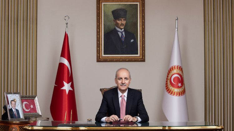 TBMM BAŞKANI KURTULMUŞ’TAN AP BAŞKANLIĞINA YENİDEN SEÇİLEN METSOLA’YA “KIBRIS” ELEŞTİRİSİ