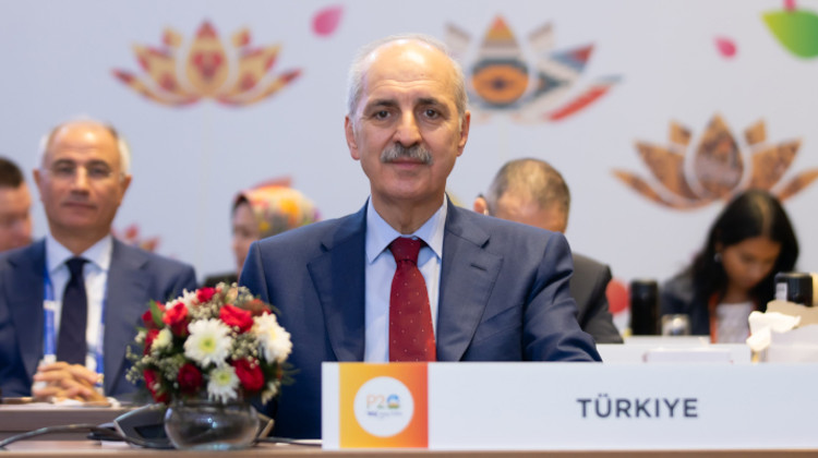 TBMM BAŞKANI KURTULMUŞ, P20 ZİRVESİ BİLDİRİSİNDE FİLİSTİN’İN GÖRMEZDEN GELİNMESİNİ ELEŞTİRDİ