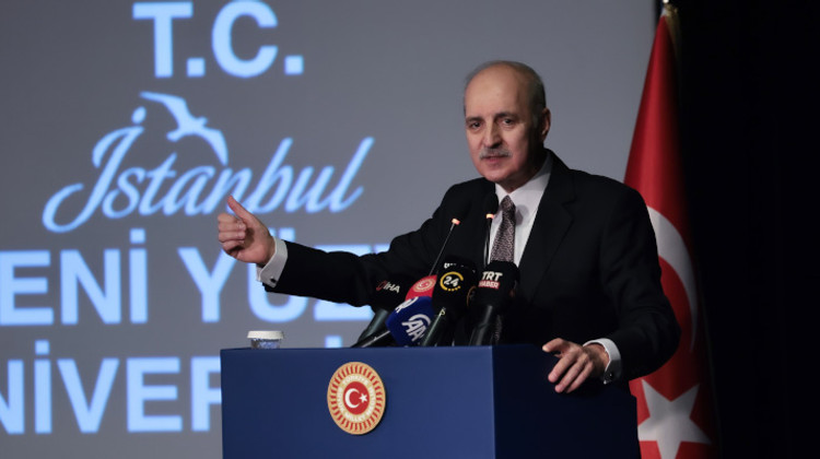 TBMM BAŞKANI KURTULMUŞ, İSTANBUL YENİ YÜZYIL ÜNİVERSİTESİ 2023-2024 AKADEMİK YILI AÇILIŞ TÖRENİ’NDE KONUŞTU