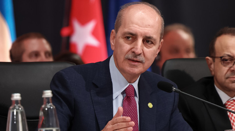 TBMM BAŞKANI KURTULMUŞ, KIRIM PLATFORMU 2’NCİ PARLAMENTER ZİRVESİ GENEL KURULU’NA HİTAP ETTİ